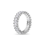 Stunning 0.5 TCW Baguette Moissanite Stones Artemis Wedding Bands 2