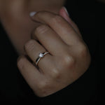 0.50 CT Round Cut Pave CVD E/VS1 Diamond Engagement Ring 4