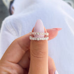 Stunning 0.4 TCW Round Moissanite Stones Full Eternity Wedding Band 6