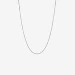 Round Cut Cubic Zirconia in 925 Sterling Silver Necklace 1