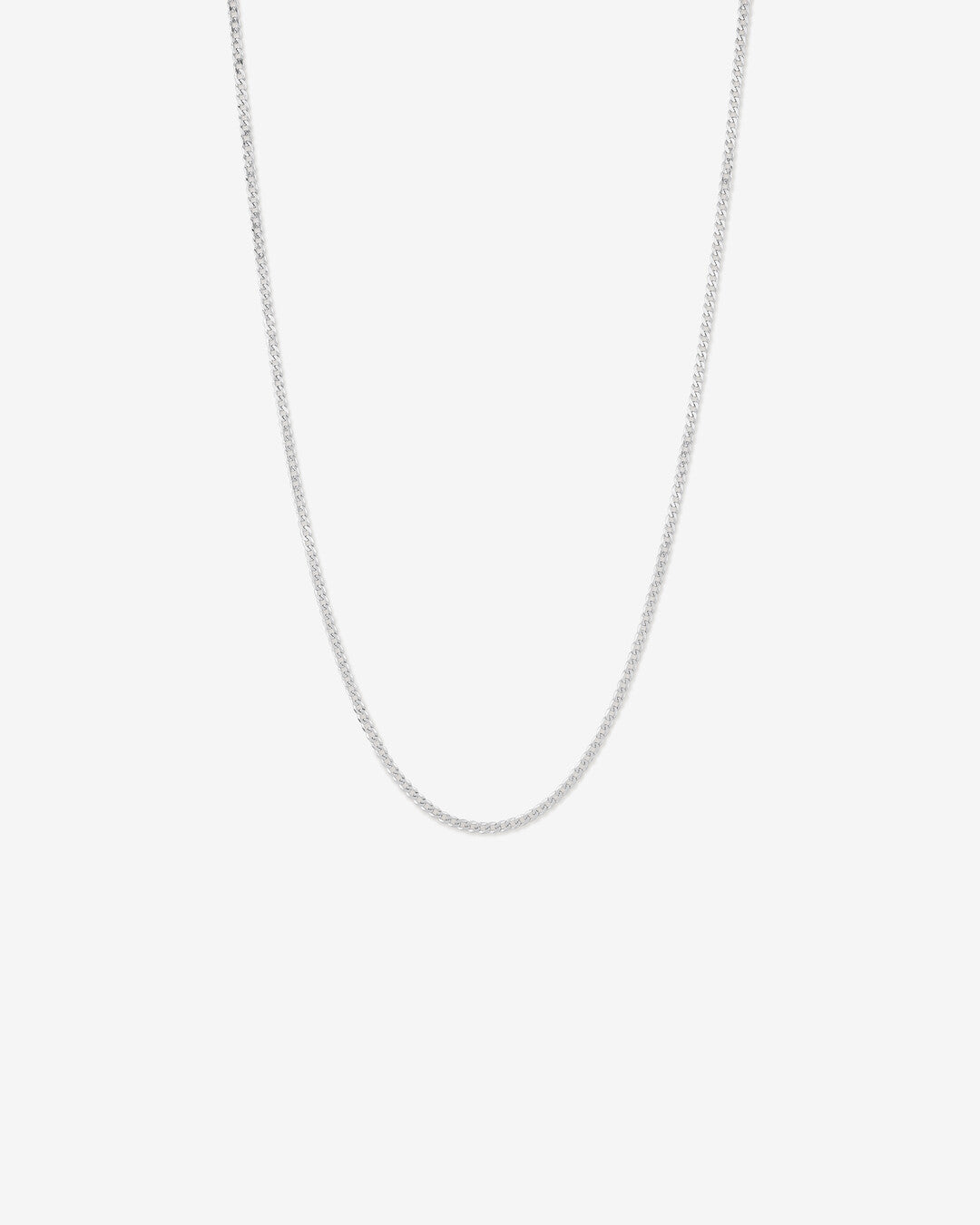 Round Cut Cubic Zirconia in 925 Sterling Silver Necklace 1