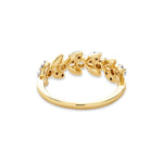 Stunning 0.52 TCW Round Moissanite Stones Half Eternity Wedding Band 5