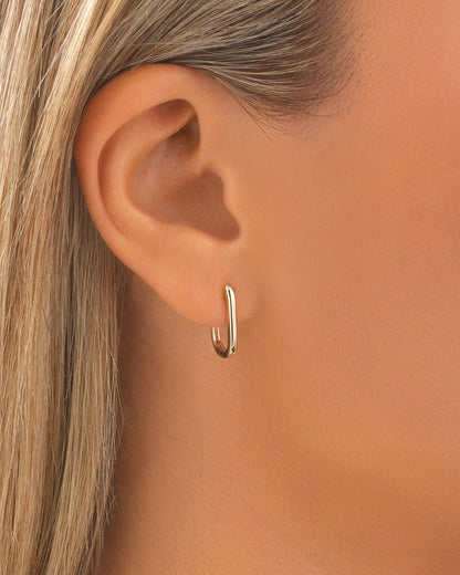 Round Cut Cubic Zirconia in 925 Sterling Silver Earrings 5