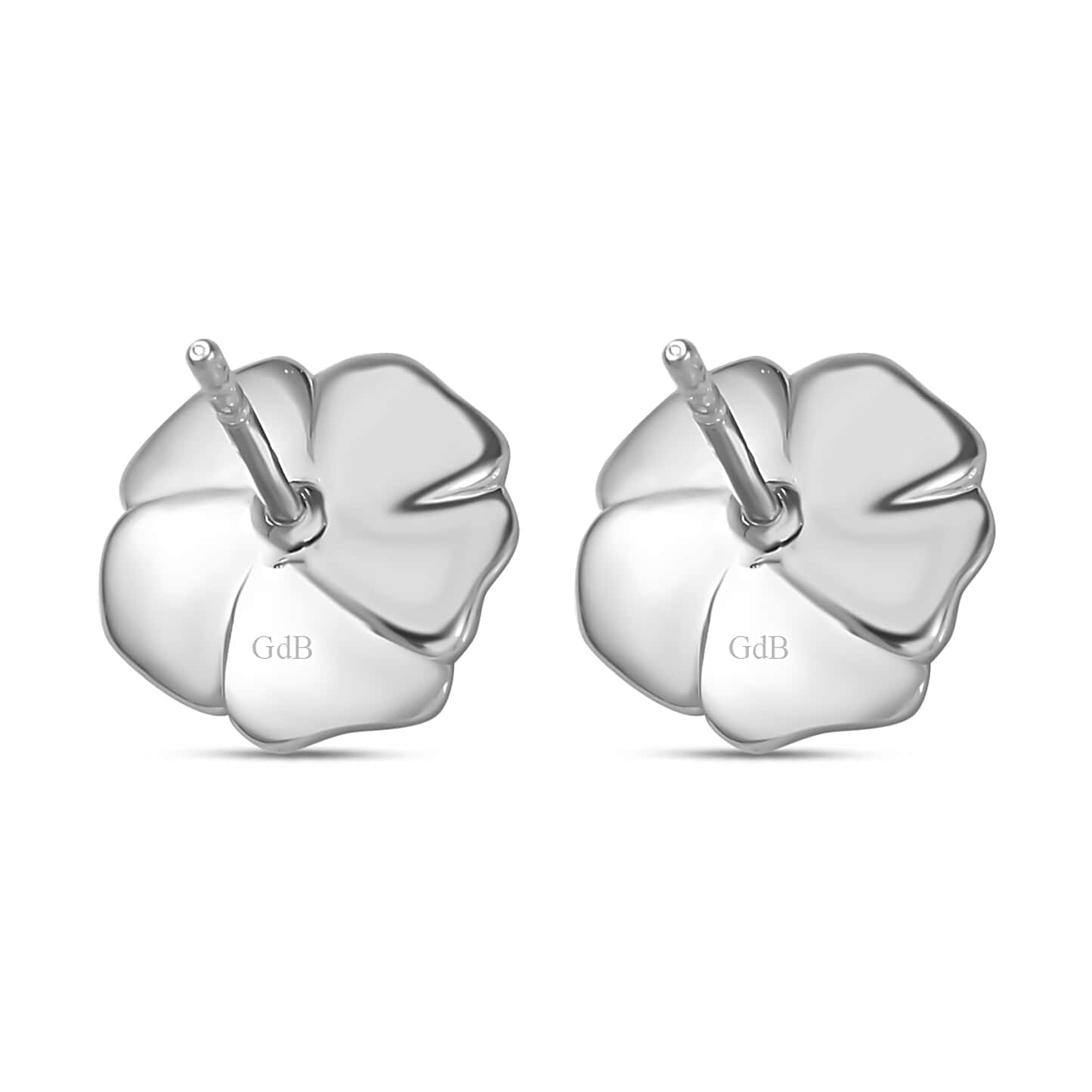 Round Cut Cubic Zirconia in 925 Sterling Silver Earrings 6