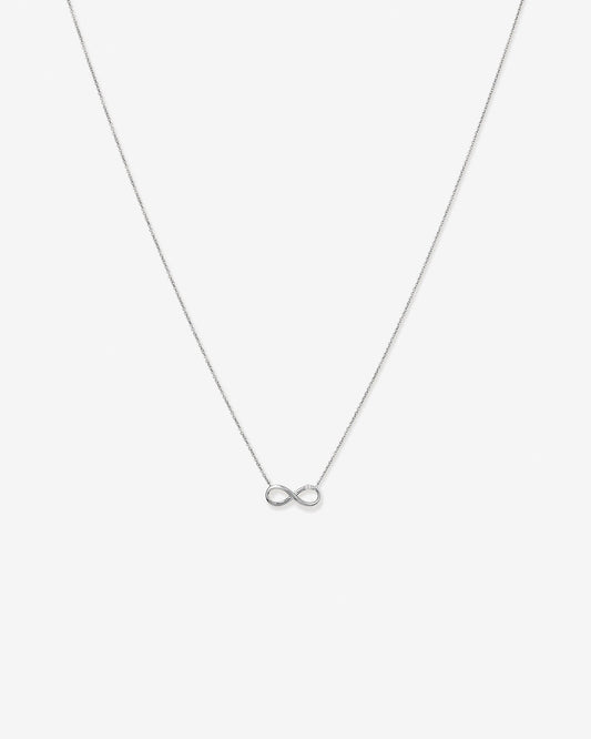 Round Cut Cubic Zirconia in 925 Sterling Silver Necklace 1