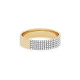 Stunning 0.26 TCW Round Moissanite Stones Cluster Wedding Band 7