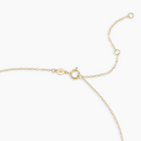 Round Cut Cubic Zirconia in 925 Sterling Silver Necklace 6