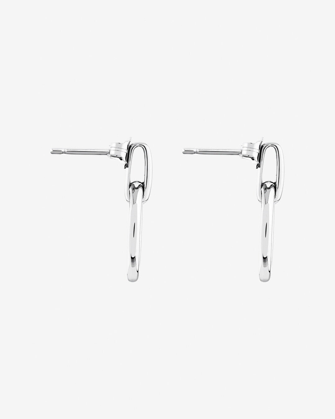 Round Cut Cubic Zirconia in 925 Sterling Silver Earrings 3