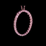 Round Cut Cubic Zirconia in 925 Sterling Silver Necklace 7