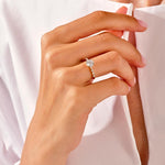 1.50 CT Round Cut Moissanite Pave Bridal Ring Set with Pave Wedding Bands 7