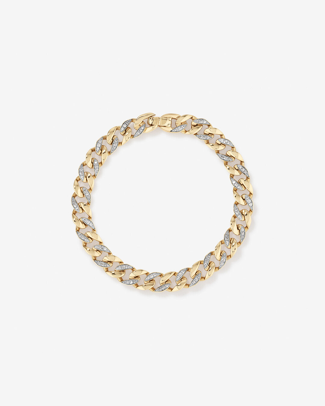 Round Cut Cubic Zirconia in 925 Sterling Silver Bracelet 1