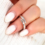 Stunning Bypass setting Wedding Bands 4