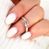 Stunning Bypass setting Wedding Bands 4