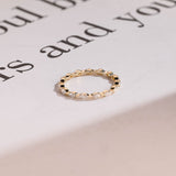 Stunning 0.3 TCW Marquise Moissanite Stones Full Eternity Wedding Band 3