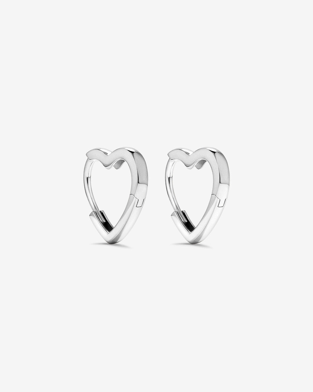 Round Cut Cubic Zirconia in 925 Sterling Silver Earrings 1