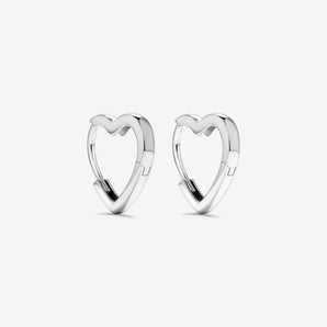 Round Cut Cubic Zirconia in 925 Sterling Silver Earrings