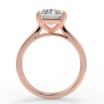 Stunning 2.50 CT Radiant Moissanite Engagement Ring with Solitaire Design 9