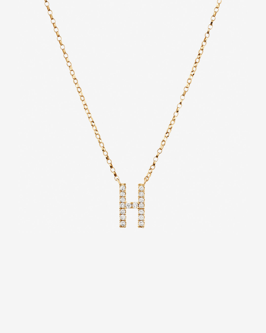 Round Cut Cubic Zirconia in 925 Sterling Silver Necklace 1