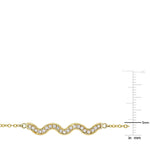 Round Cut Cubic Zirconia in 925 Sterling Silver Necklace 3