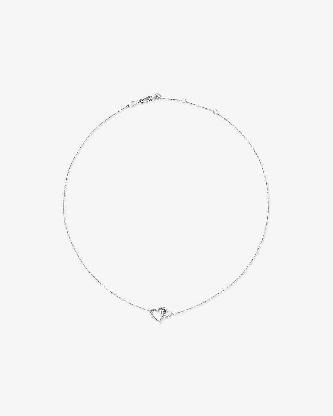 Round Cut Cubic Zirconia in 925 Sterling Silver Necklace 3