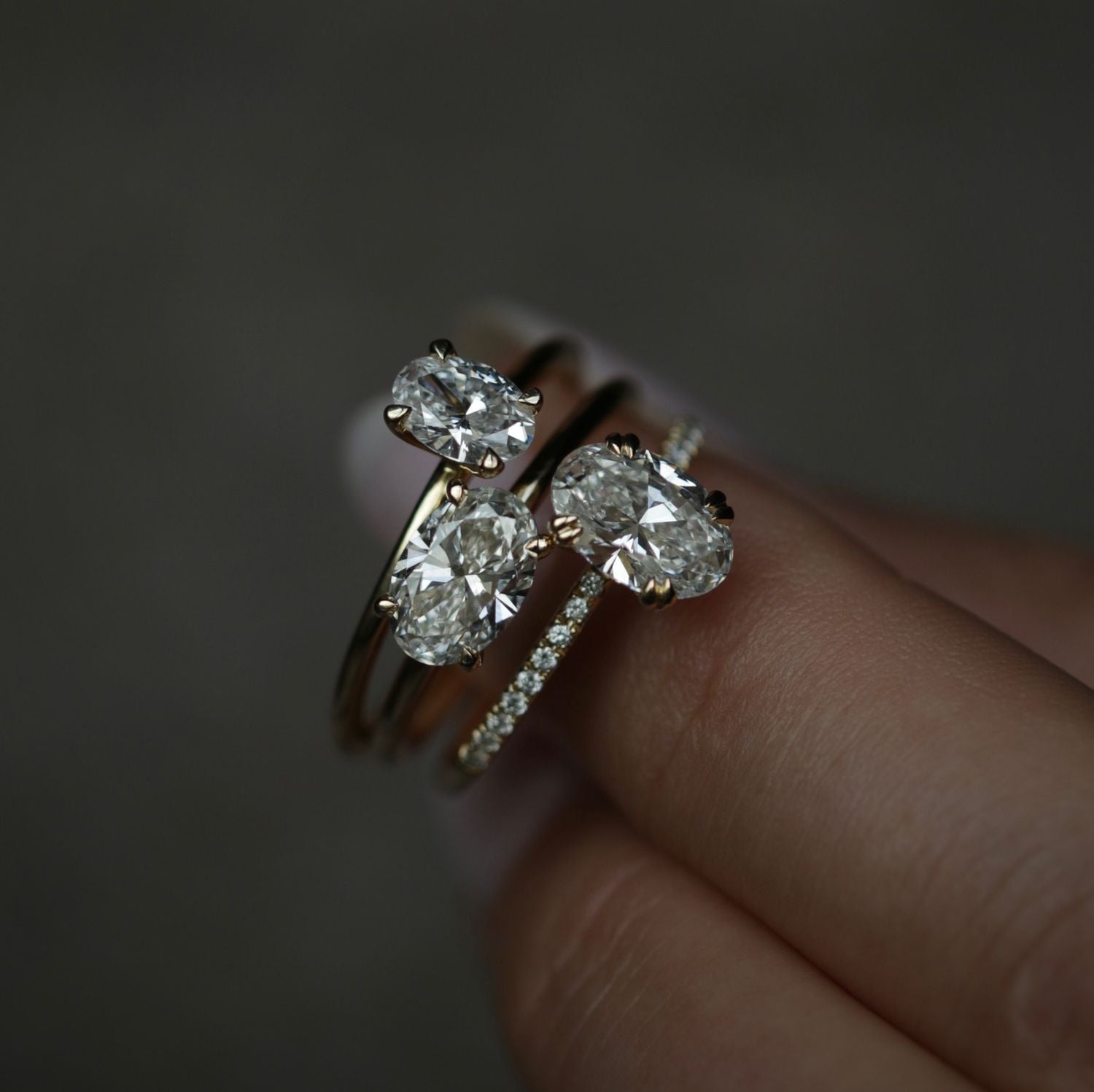 Oval Solitaire Lab Grown Diamond Engagement Ring
