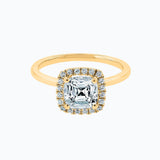 1.50 CT Cushion Halo CVD F/VS2 Diamond Engagement Ring 6