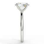 Stunning 2.11 CT Oval Moissanite Engagement Ring with Solitaire Design 7