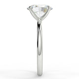 Stunning 2.11 CT Oval Moissanite Engagement Ring with Solitaire Design 7