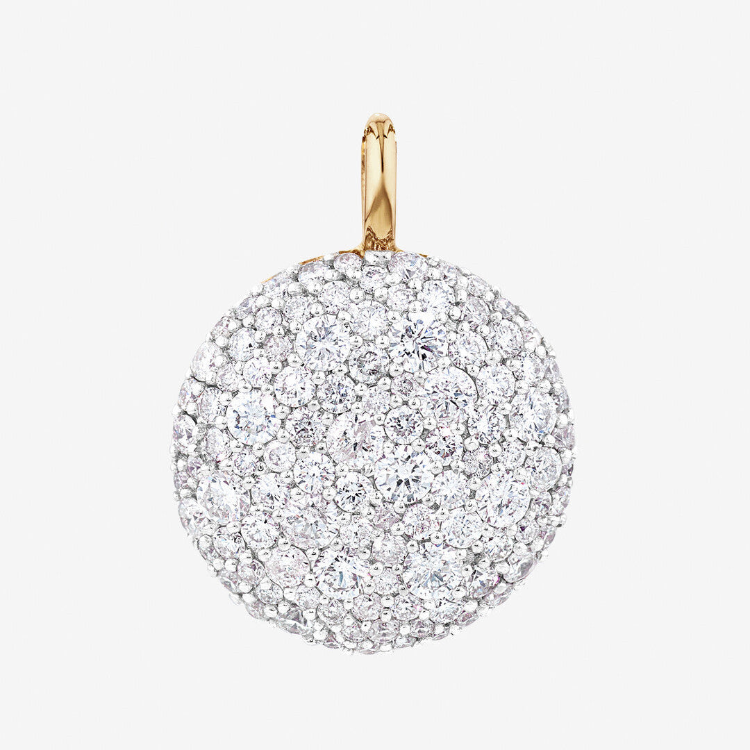 Round Cut Cubic Zirconia in 925 Sterling Silver Necklace 2