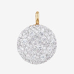 Round Cut Cubic Zirconia in 925 Sterling Silver Necklace 2