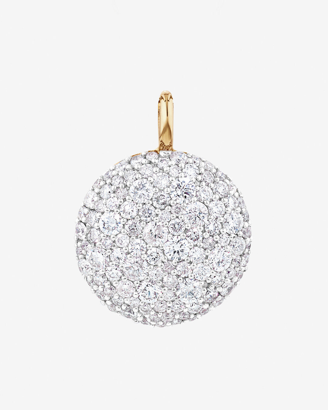 Round Cut Cubic Zirconia in 925 Sterling Silver Necklace 2