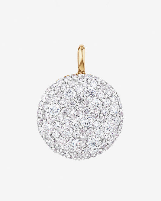 Round Cut Cubic Zirconia in 925 Sterling Silver Necklace 2