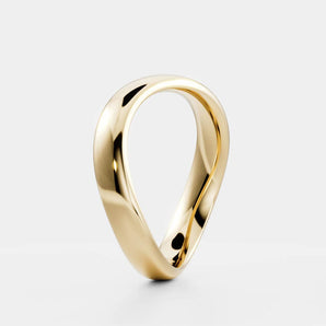 Stunning Contour Ceremonial Wedding Bands