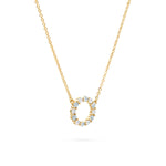 1.44 TCW Round Aquamarine Lab Made Diamond- March Birthstone Necklace 4