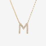 Round Cut Cubic Zirconia in 925 Sterling Silver Necklace 1