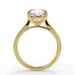 Stunning 2.80 CT Cushion Moissanite Engagement Ring with Solitaire Design 3