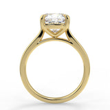 Stunning 2.80 CT Cushion Moissanite Engagement Ring with Solitaire Design 3