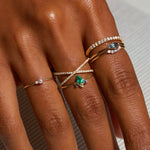 Stunning Criss Cross Wedding Bands 3