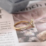 Stunning 3.0 CT Radiant Moissanite Engagement Ring with Pave & Hidden Halo Design 2