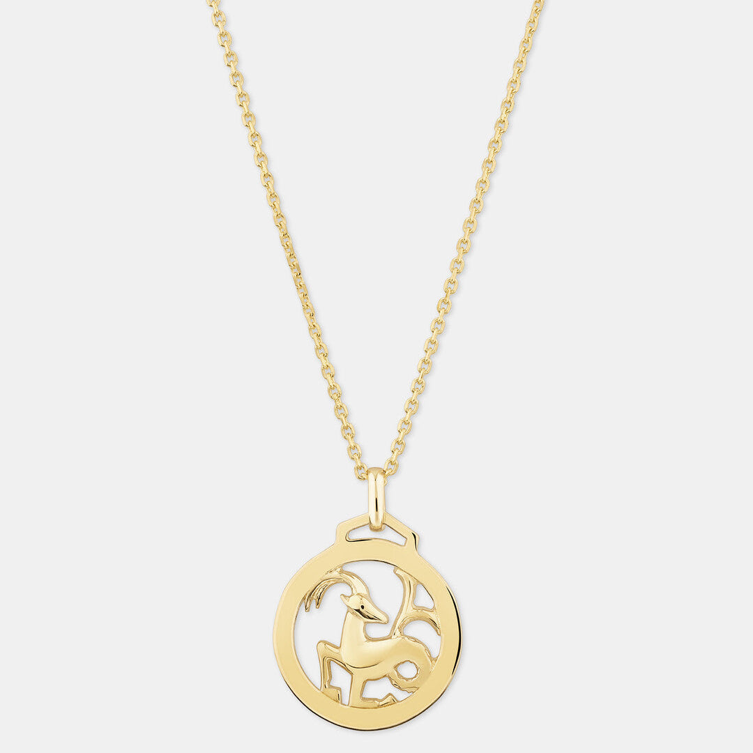 Round Cut Cubic Zirconia in 925 Sterling Silver Necklace 1