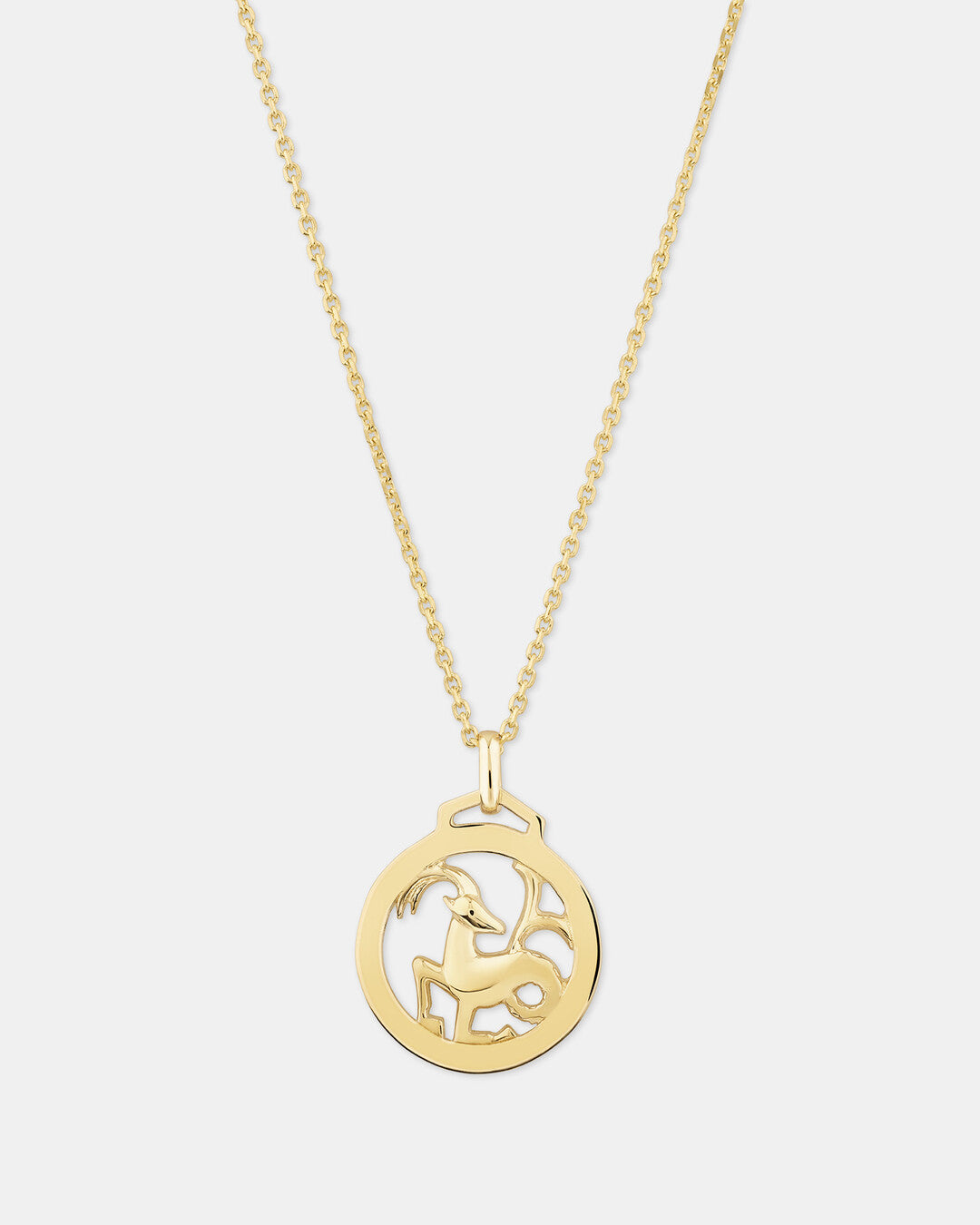 Round Cut Cubic Zirconia in 925 Sterling Silver Necklace 1