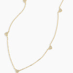 Round Cut Cubic Zirconia in 925 Sterling Silver Necklace 5