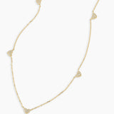 Round Cut Cubic Zirconia in 925 Sterling Silver Necklace 5