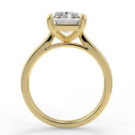 Stunning 2.50 CT Radiant Moissanite Engagement Ring with Solitaire Design 2