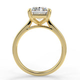 Stunning 2.50 CT Radiant Moissanite Engagement Ring with Solitaire Design 2