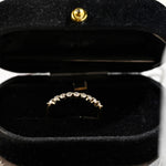 0.3 TCW Round Cut Moissanite Bridal Wedding Band 2