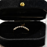 0.3 TCW Round Cut Moissanite Bridal Wedding Band 2