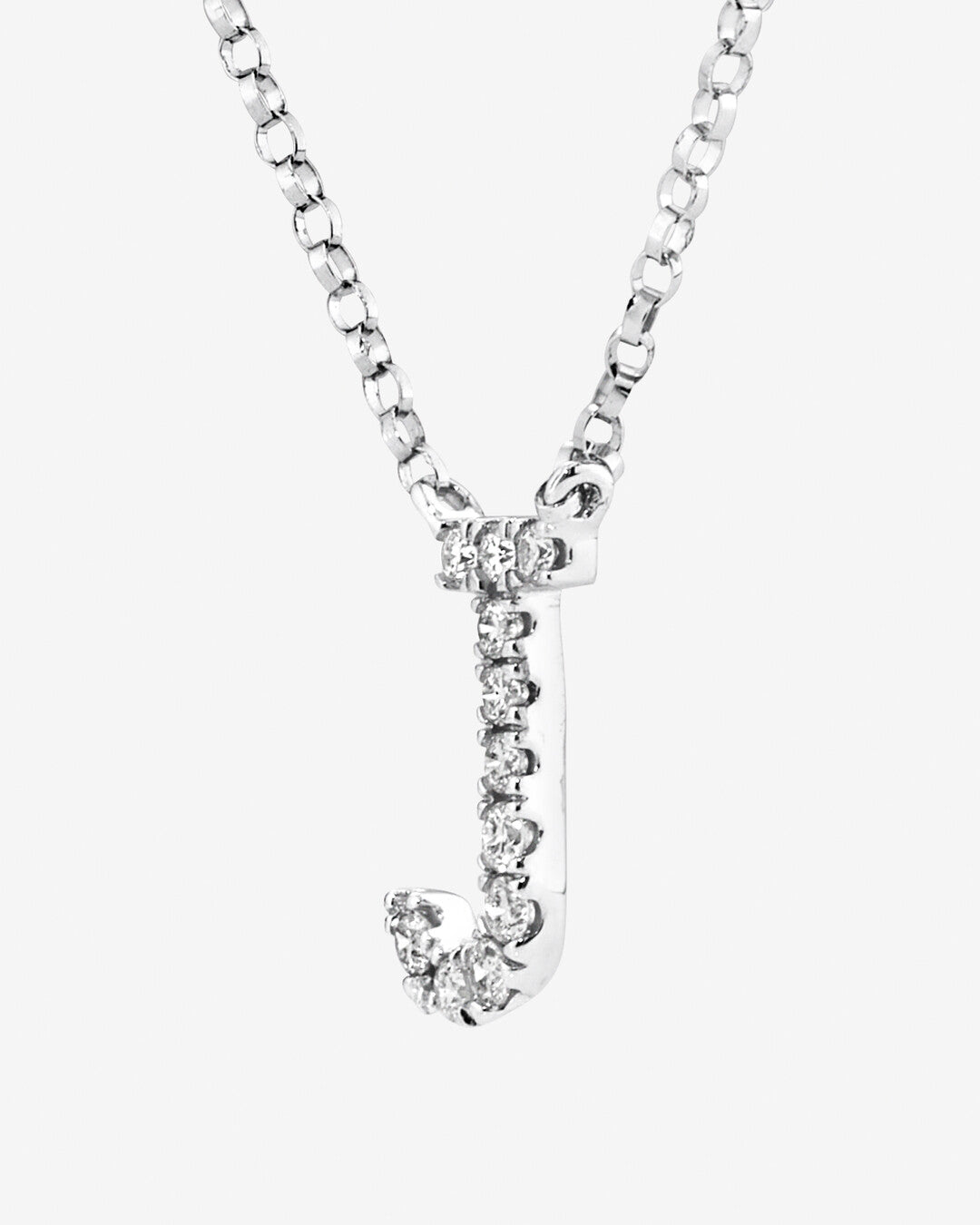 Round Cut Cubic Zirconia in 925 Sterling Silver Necklace 2