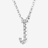 Round Cut Cubic Zirconia in 925 Sterling Silver Necklace 2