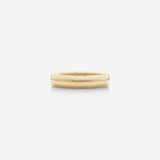 Domed Men's Wedding Band in Solid Gold 1
